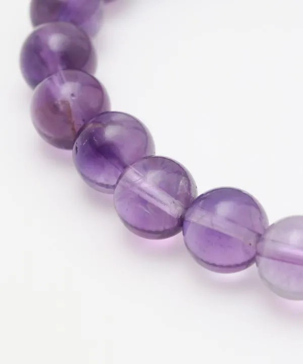 8mm Amethyst Beads Bracelet