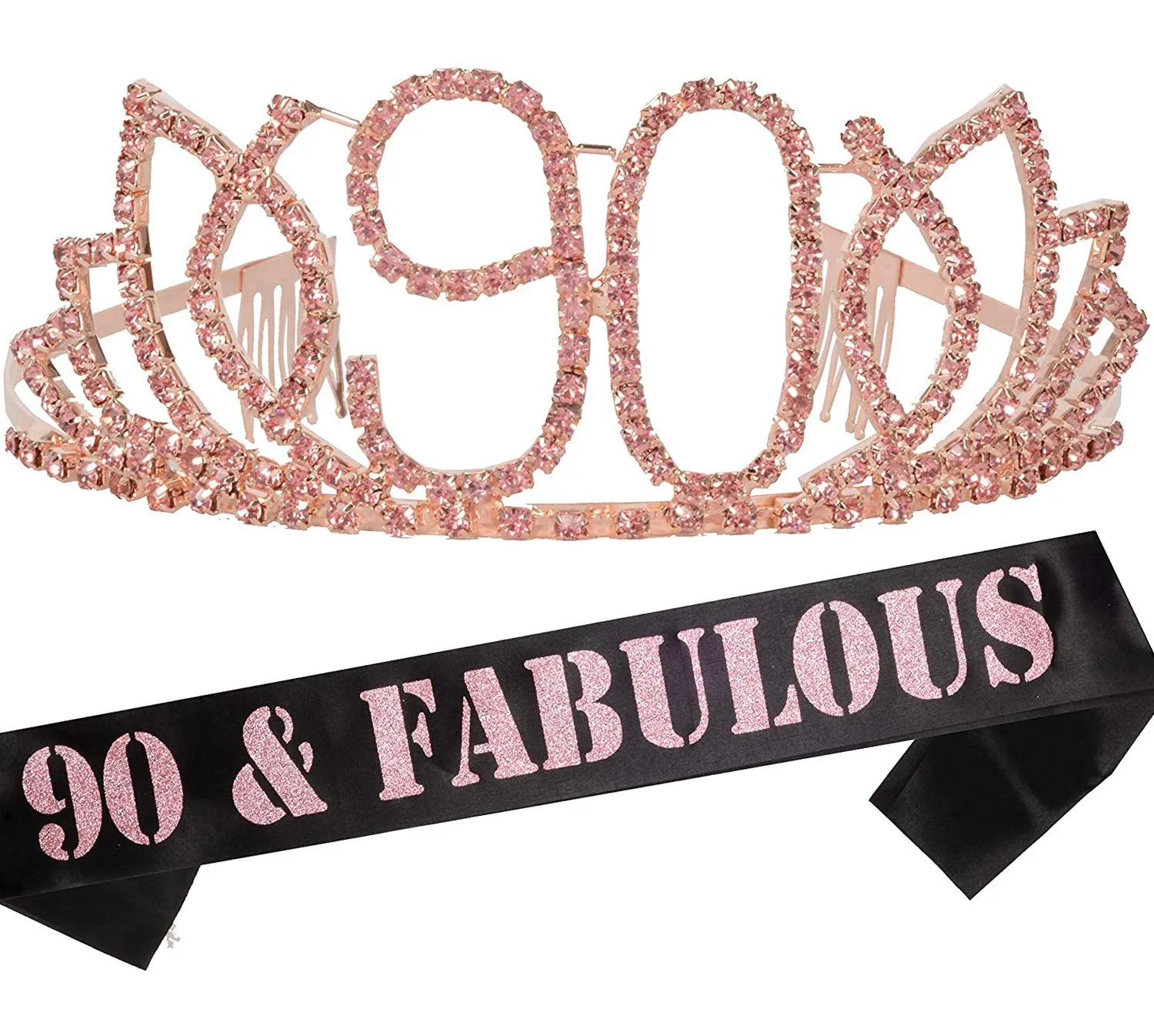 90th Birthday, 90th Birthday Gifts for Women, 90th Birthday Tiara, 90th Birthday Crown