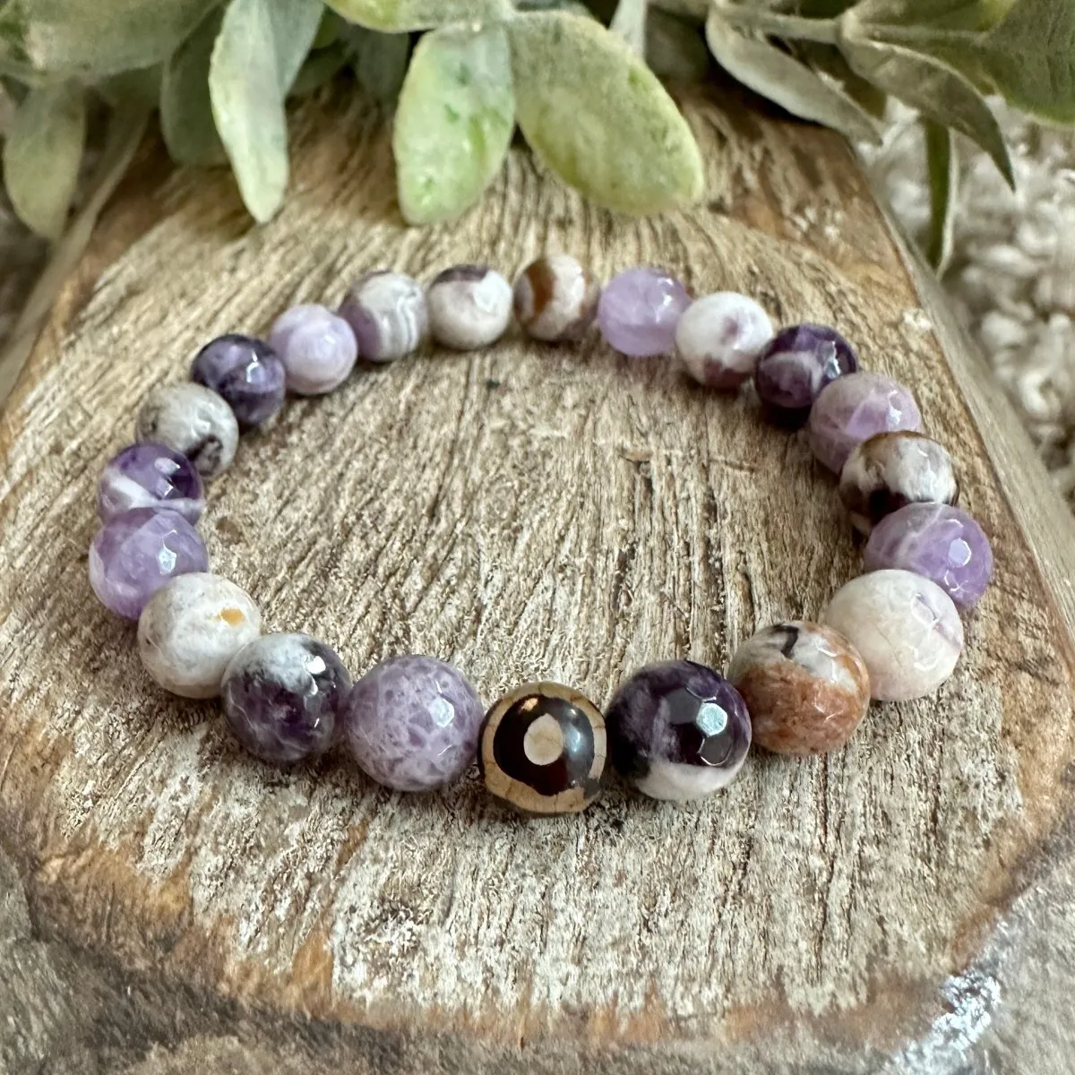 Amethyst   Evil Eye Agate