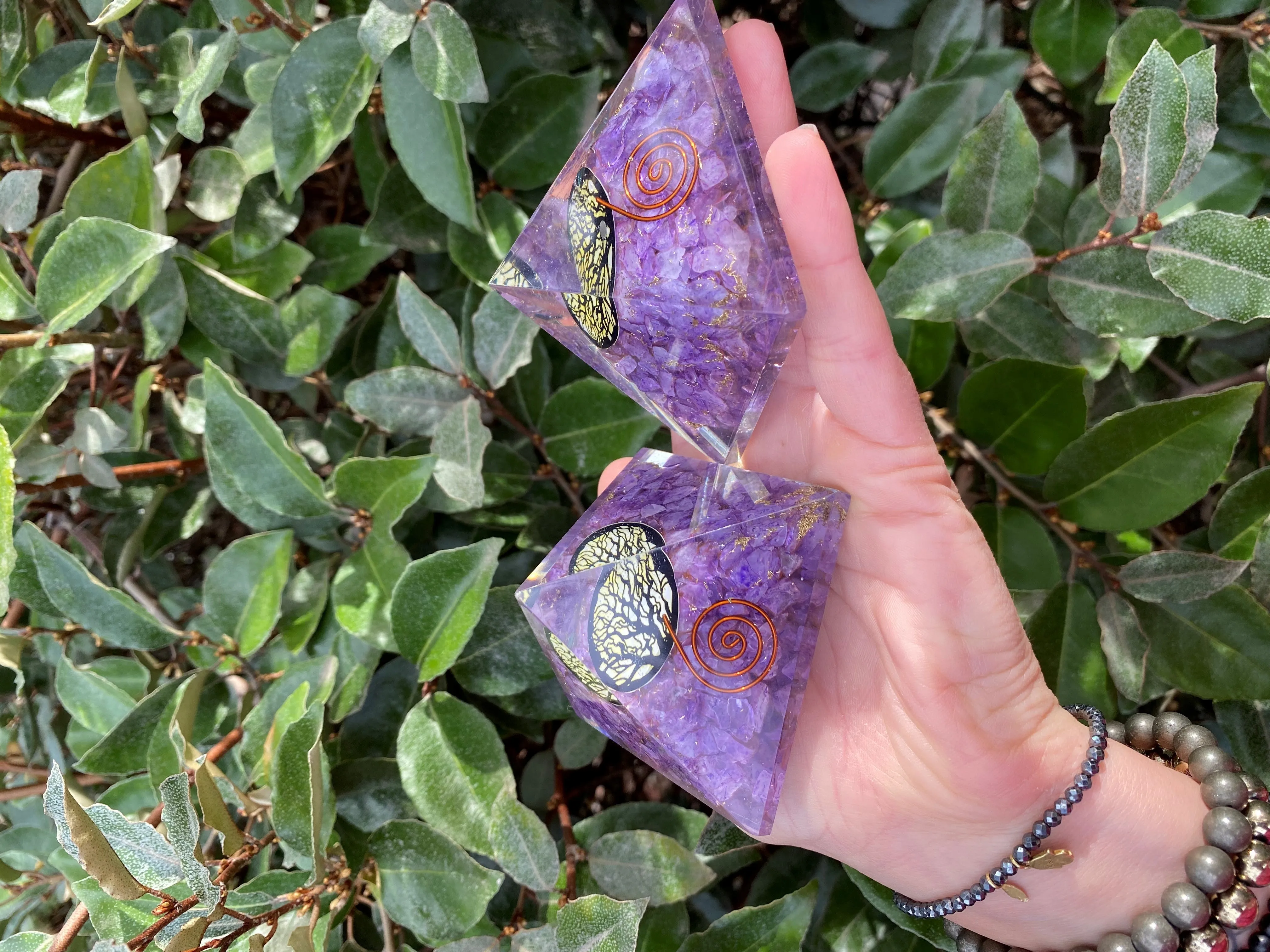 AMETHYST TREE OF LIFE ORGONITE