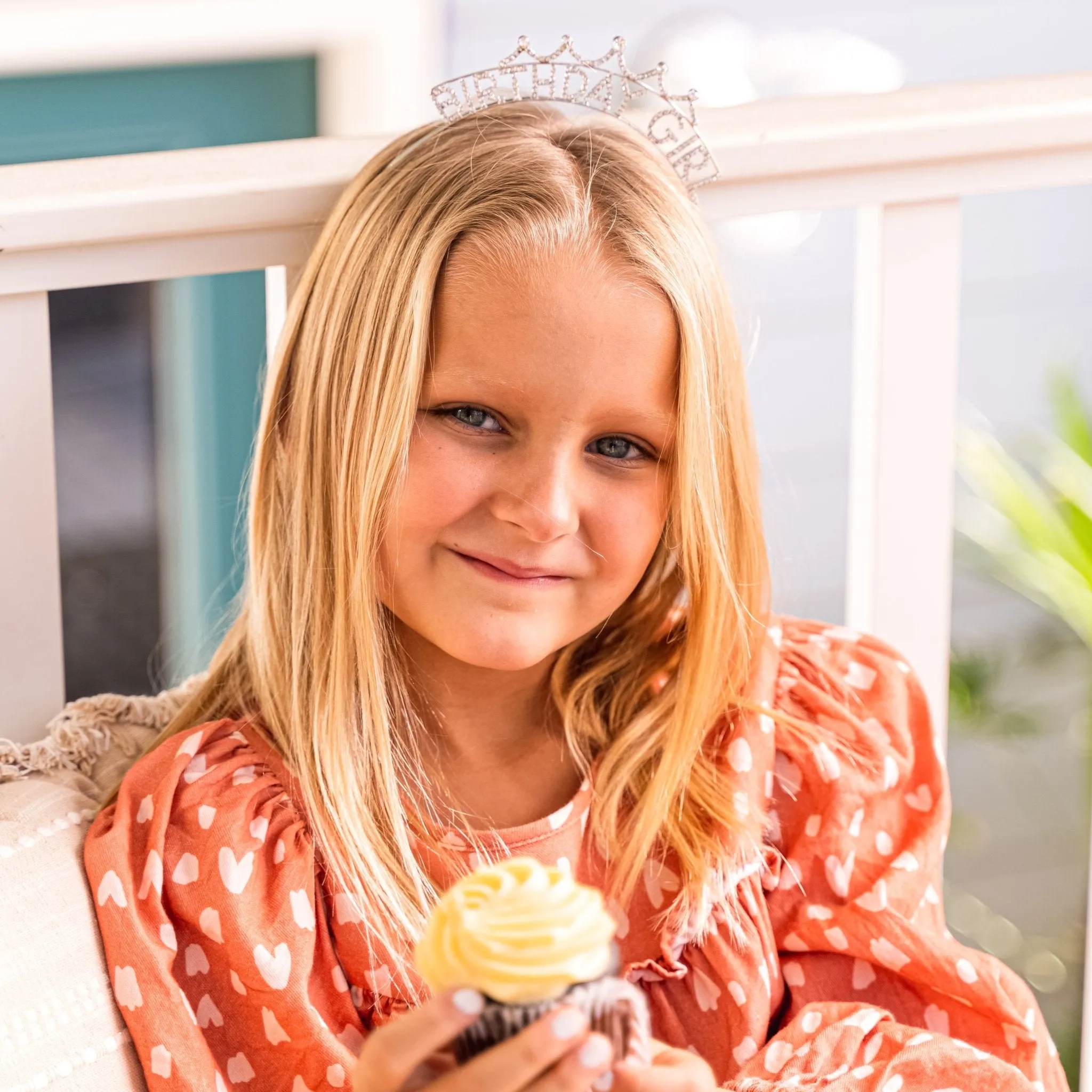 Birthday Girl Rhinestone Tiara Headband