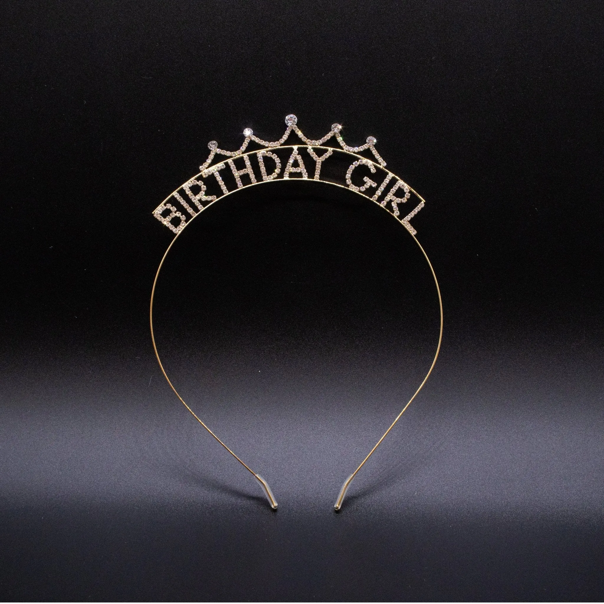 Birthday Girl Rhinestone Tiara Headband