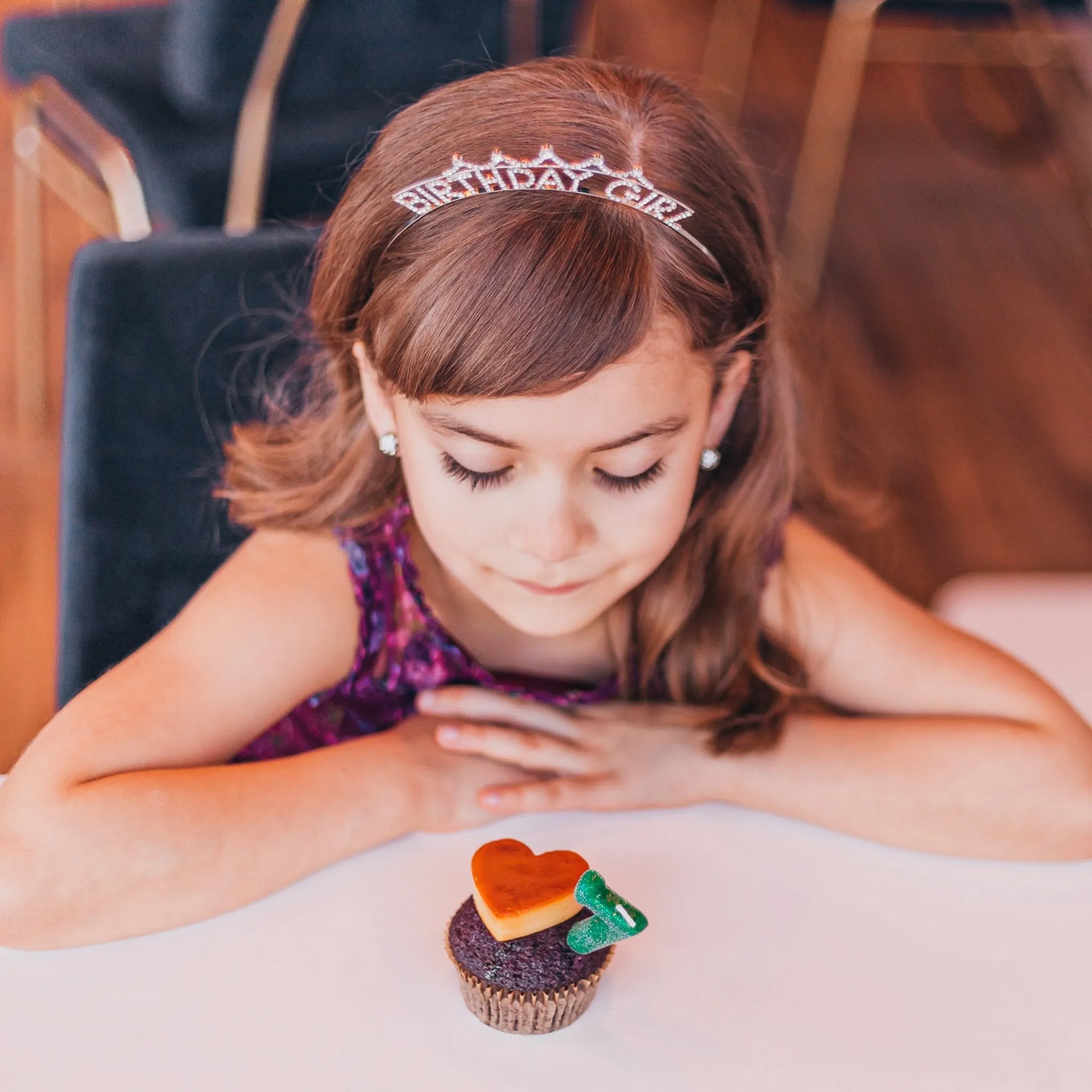 Birthday Girl Rhinestone Tiara Headband