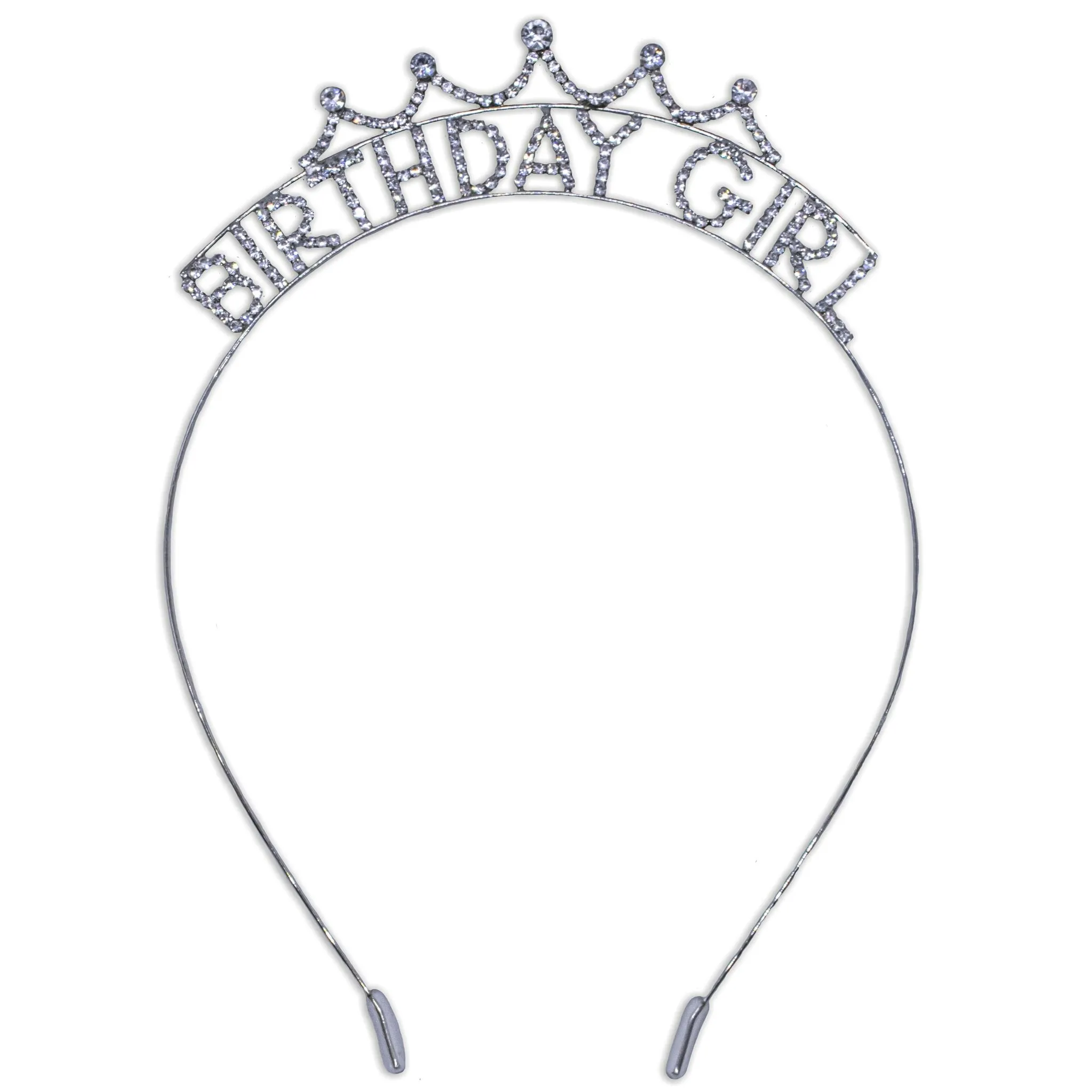 Birthday Girl Rhinestone Tiara Headband