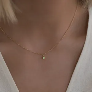 Birthstone Necklace | August