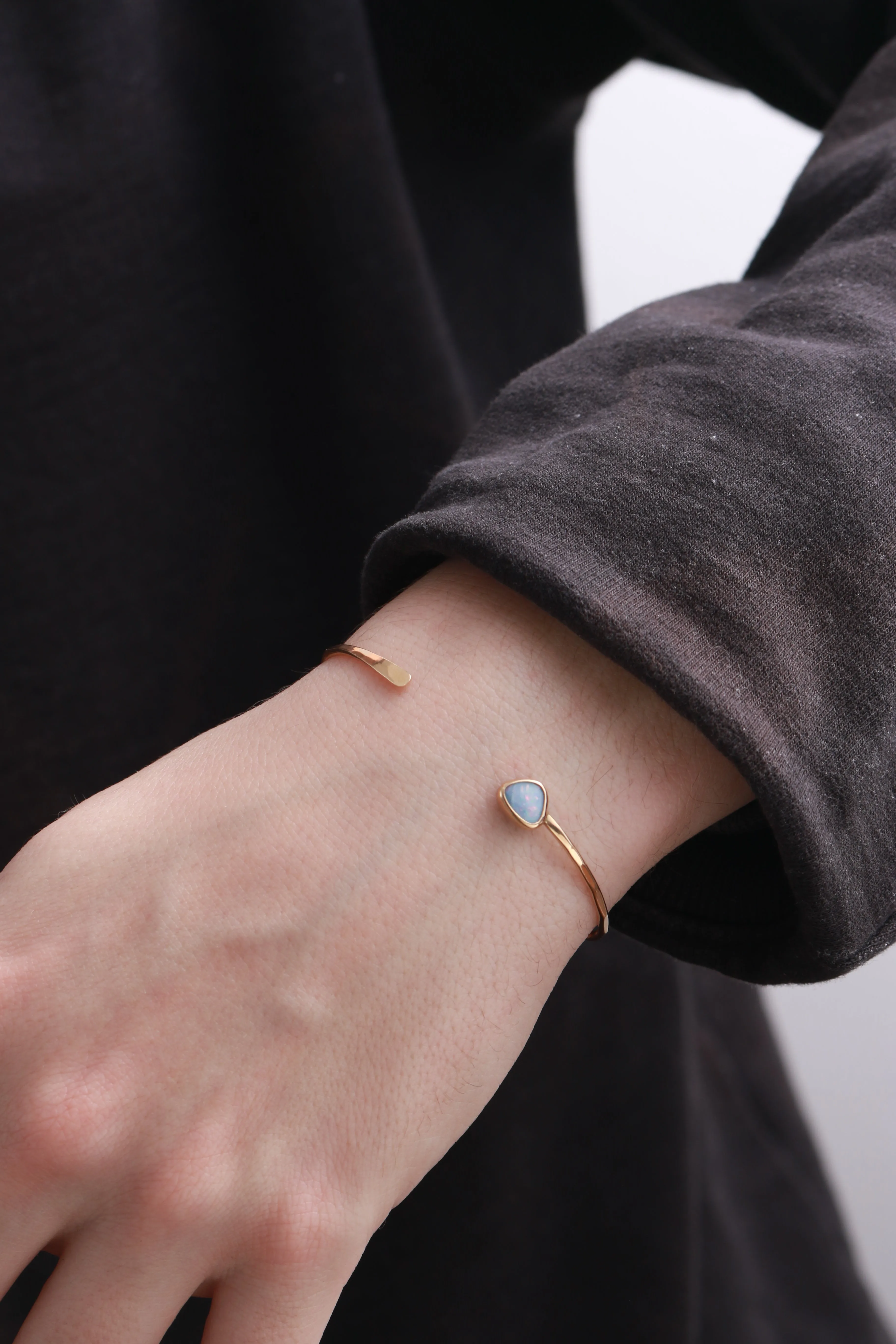 Blue Opal Cuff Bracelet