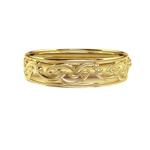 Celtic Flow Edinburgh Wedding Ring