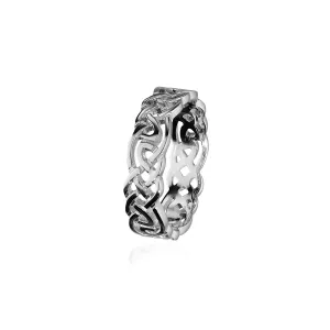 Celtic Silver Ring R129