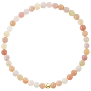 Dainty Rebalance Bracelet - Pink Opal