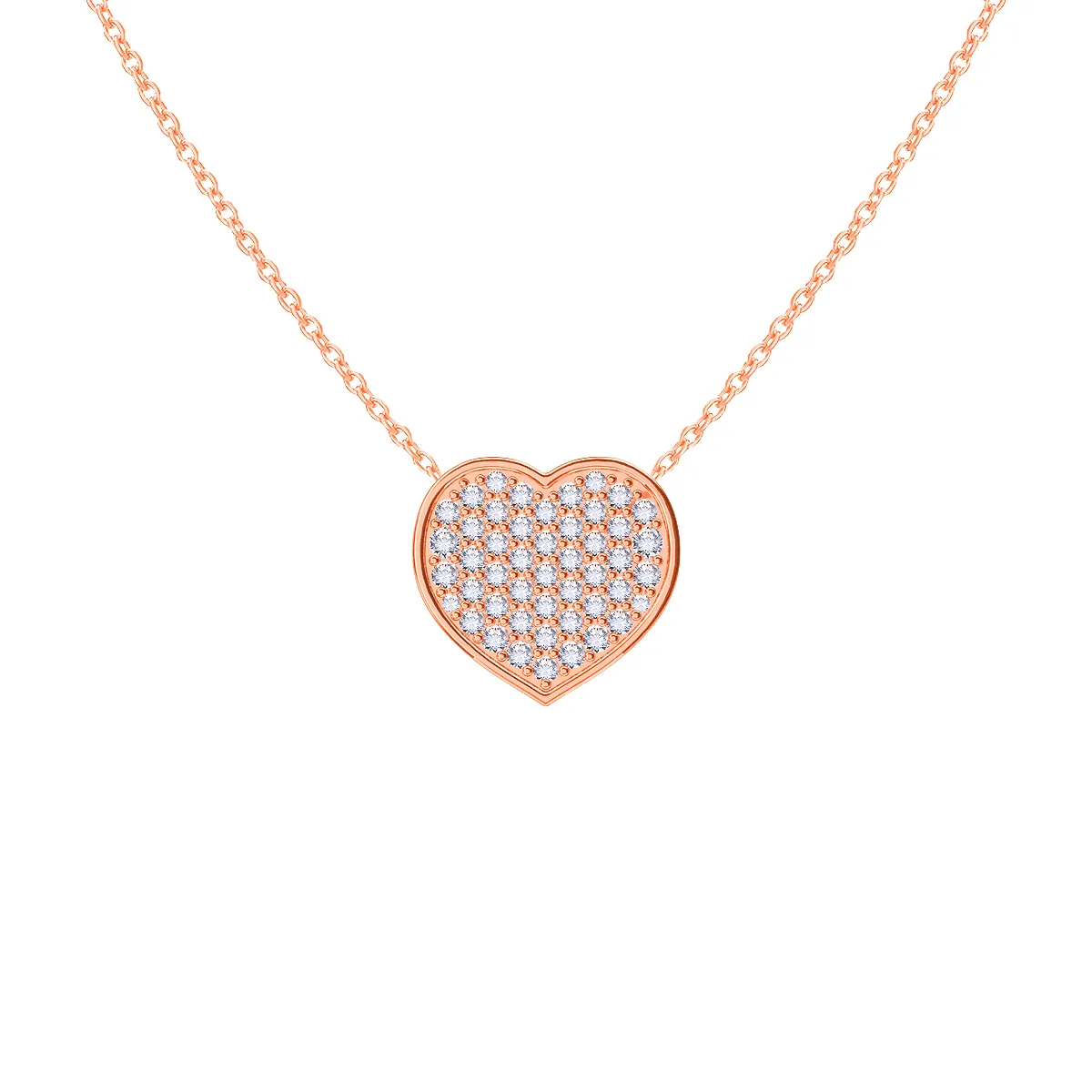 Diamond Heart Necklace