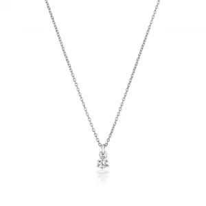 Diamond Jewellery 18CT White Gold Necklace NDQ146W