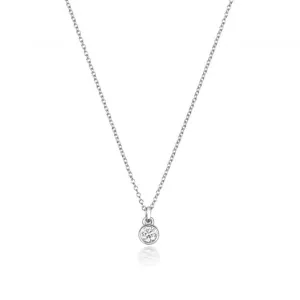 Diamond Jewellery 18ct White Gold Necklace NDQ152W