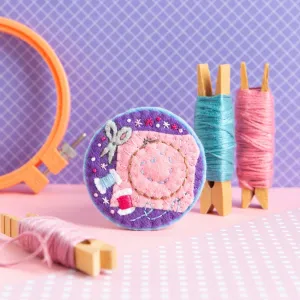 Embroidery Felt Craft Brooch Kit