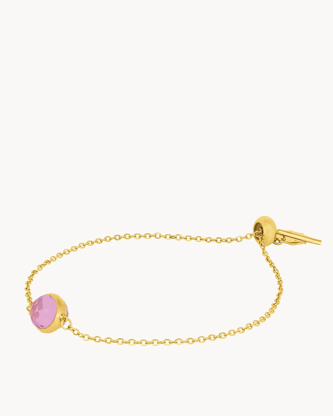 February Birthstone Devotion Signature Bracelet, Gold