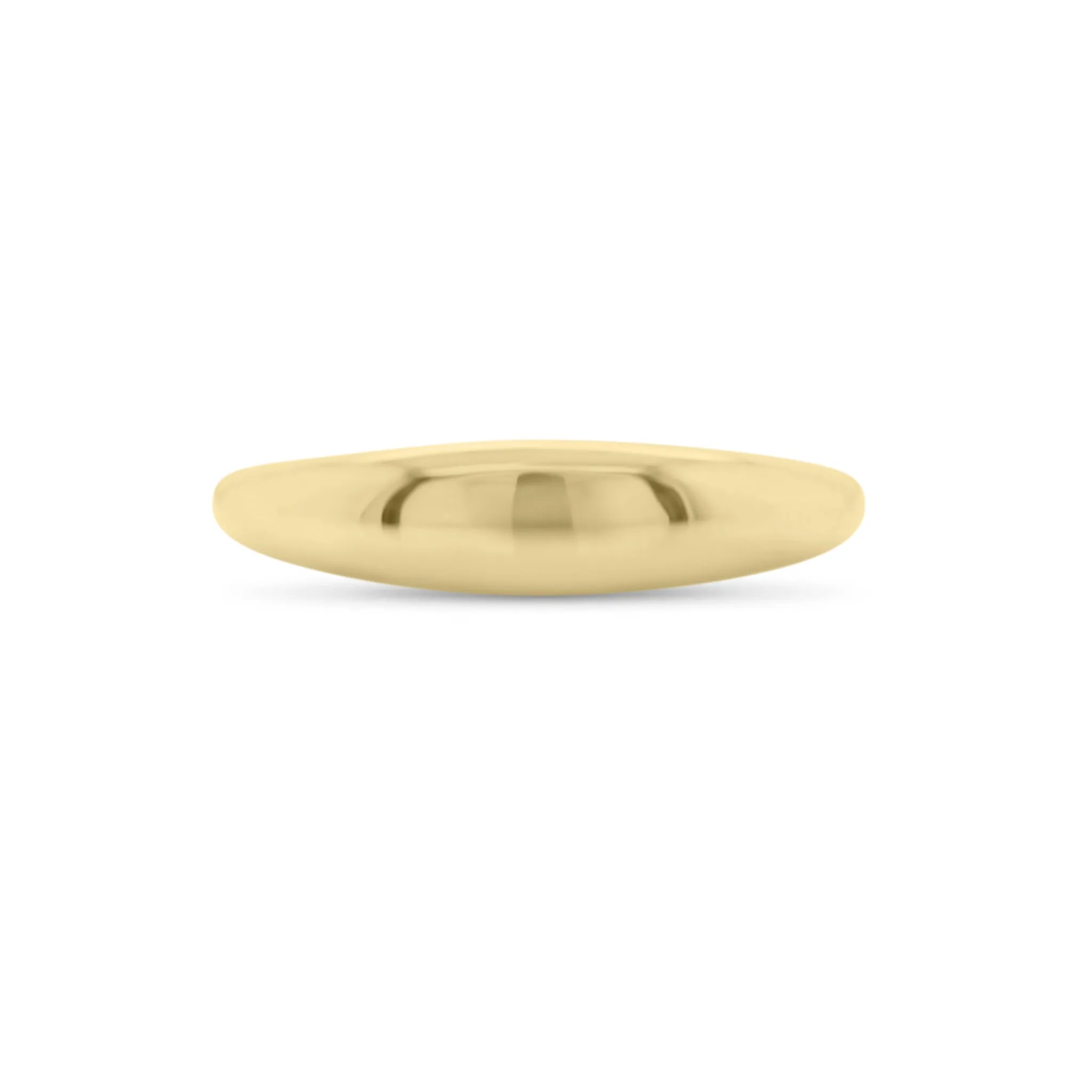 Gold Slim Dome Ring