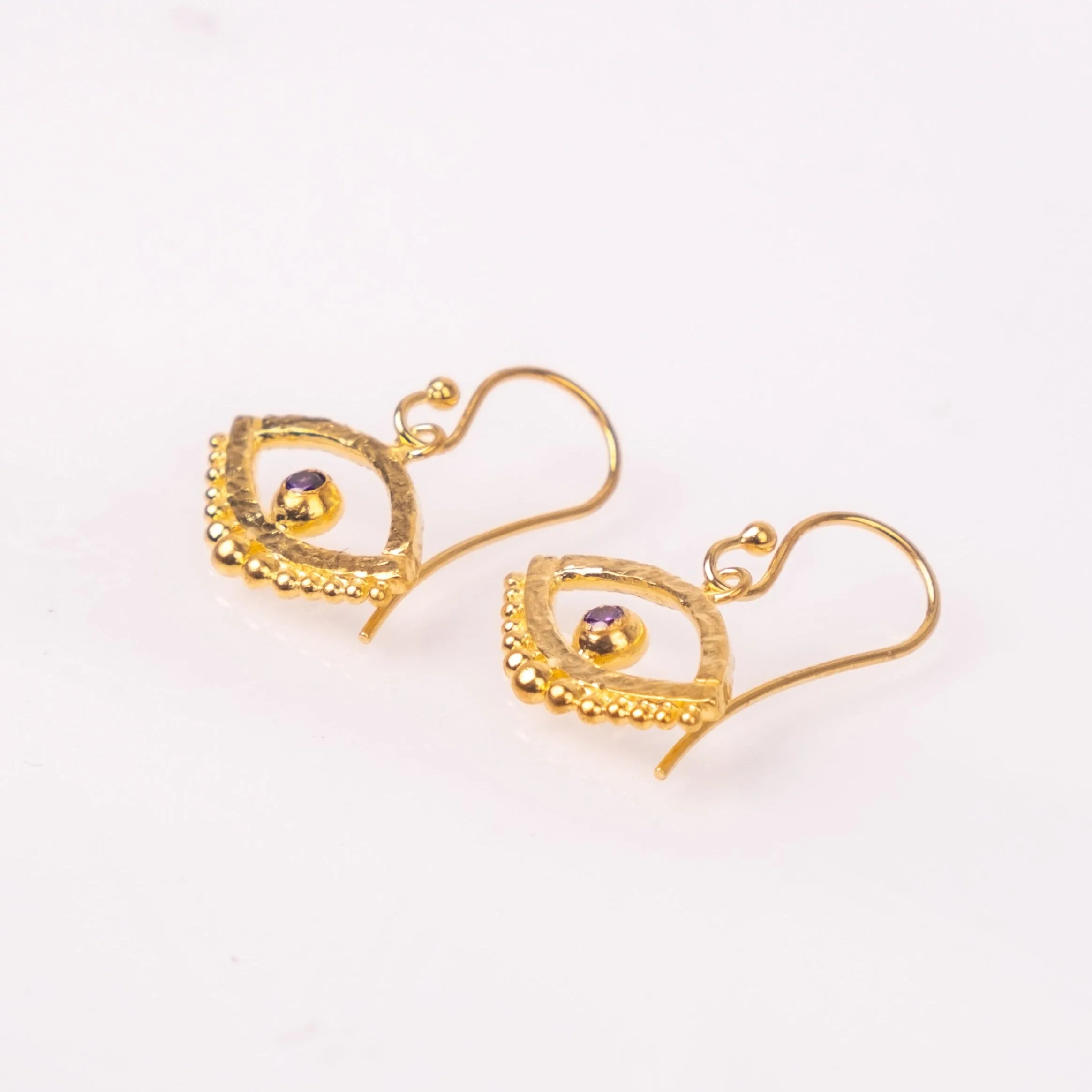 Golden Eye Earring