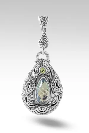 Good Nature Pendant II™ in Chrome Chameleon™ Mystic Quartz