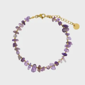 Les Cleias Colette Amethyst Bracelet