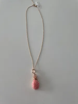 Necklace - Rose Gold/Coral