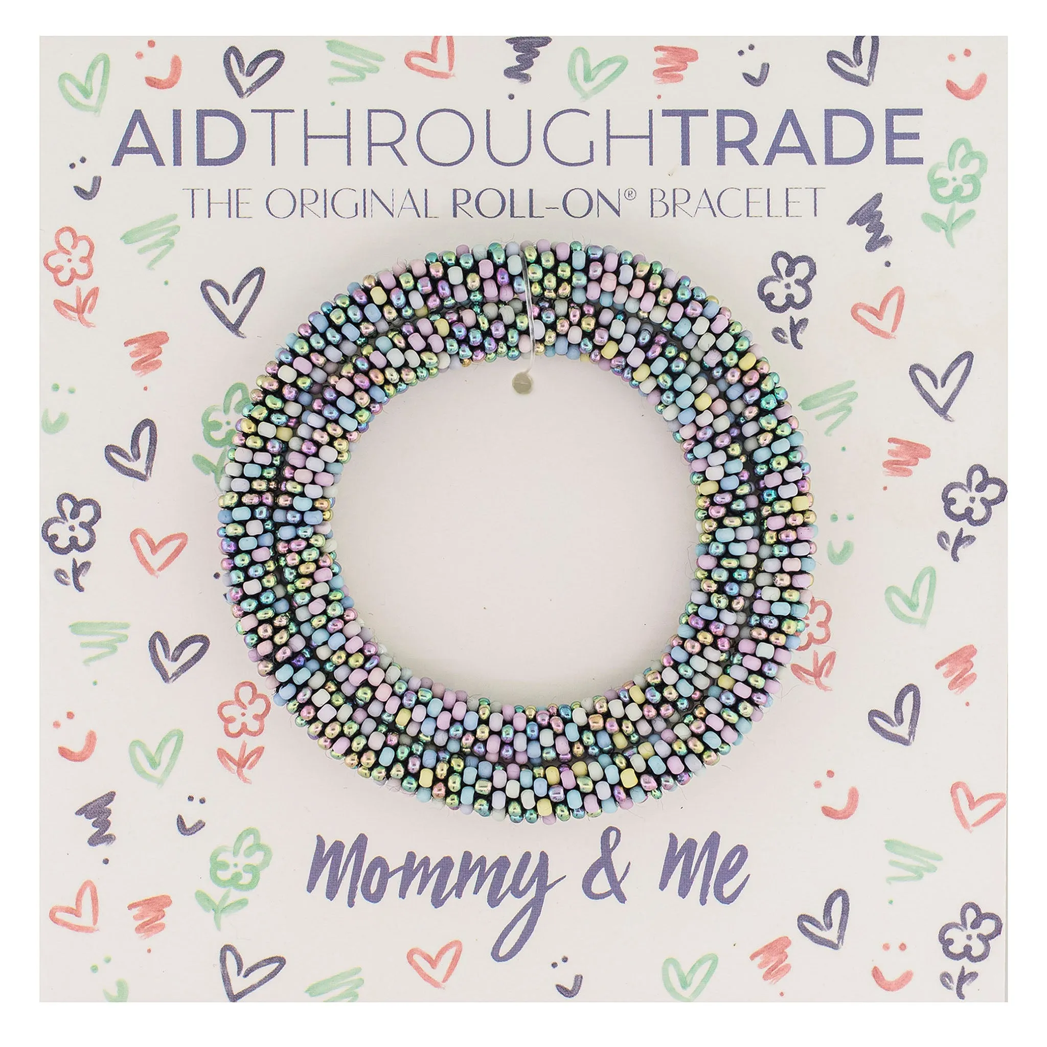 *NEW* Mommy & Me Roll-On® Bracelets <br> Pastel Moon