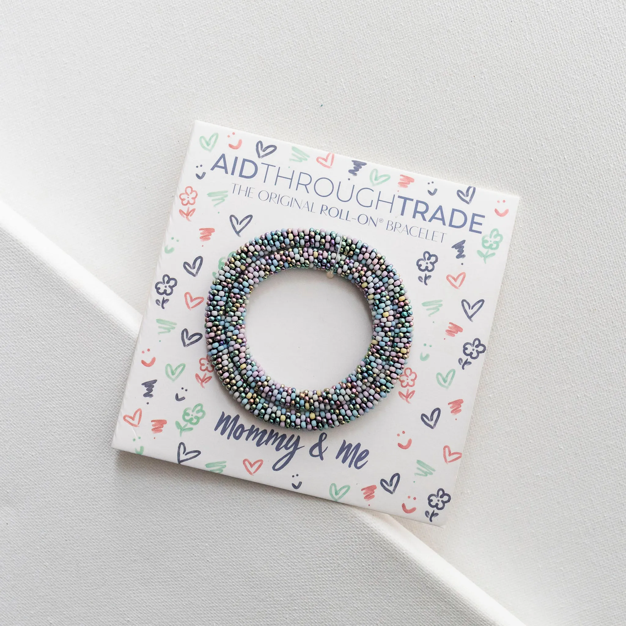 *NEW* Mommy & Me Roll-On® Bracelets <br> Pastel Moon