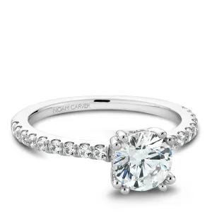 Noam Carver Engagement Ring - B004-01WM-100A