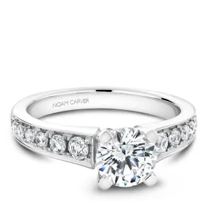 Noam Carver Engagement Ring - B006-02WZ-100A