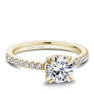 Noam Carver Engagement Ring - B009-01YS-100A