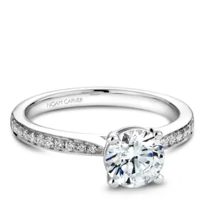 Noam Carver Engagement Ring - B018-02WZ-100A