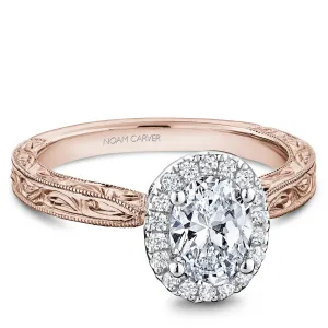 Noam Carver Engagement Ring - B019-05RWSE-FCYA