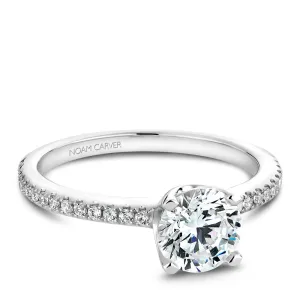 Noam Carver Engagement Ring - B027-02WZ-100A