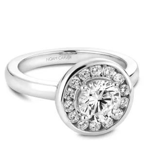 Noam Carver Engagement Ring - B037-02WZ-100A