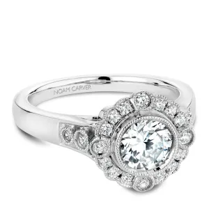 Noam Carver Engagement Ring - B091-01WZ-100A