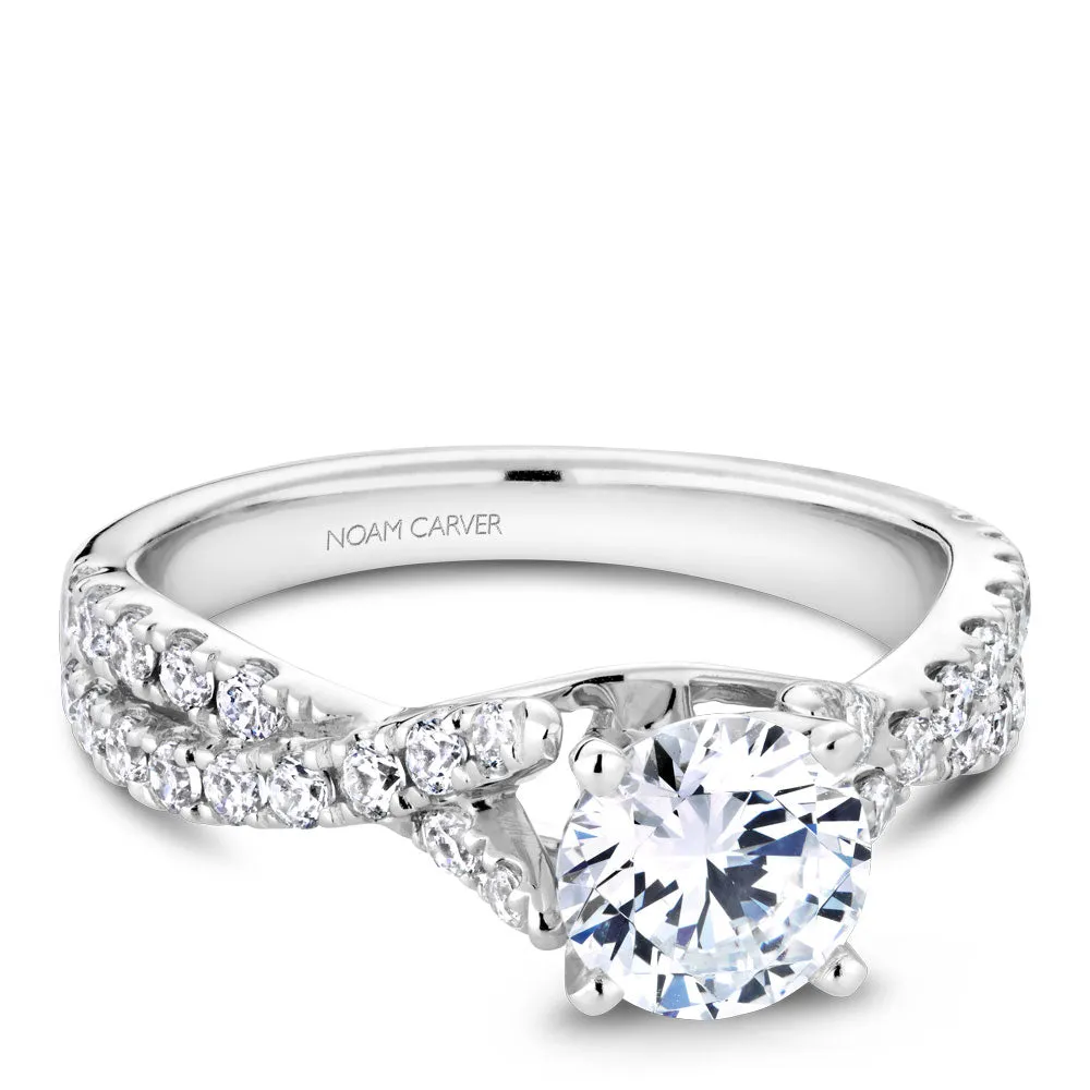 Noam Carver Engagement Ring - B154-01WZ-100A