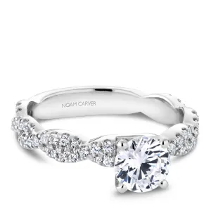 Noam Carver Engagement Ring - B166-01WS-100A