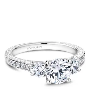 Noam Carver Engagement Ring - B206-01WM-100A