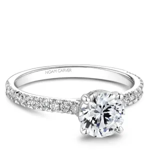 Noam Carver Engagement Ring - B502-01WS-100A