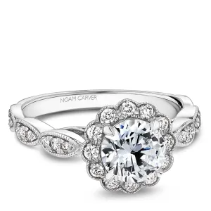 Noam Carver Engagement Ring - B506-01WZ-100A