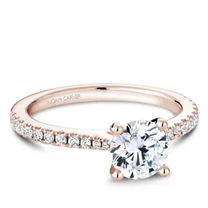 Noam Carver Engagement Ring - R046-01RS-100A