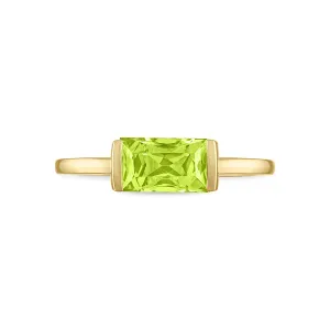 Peridot Bonbon Ring