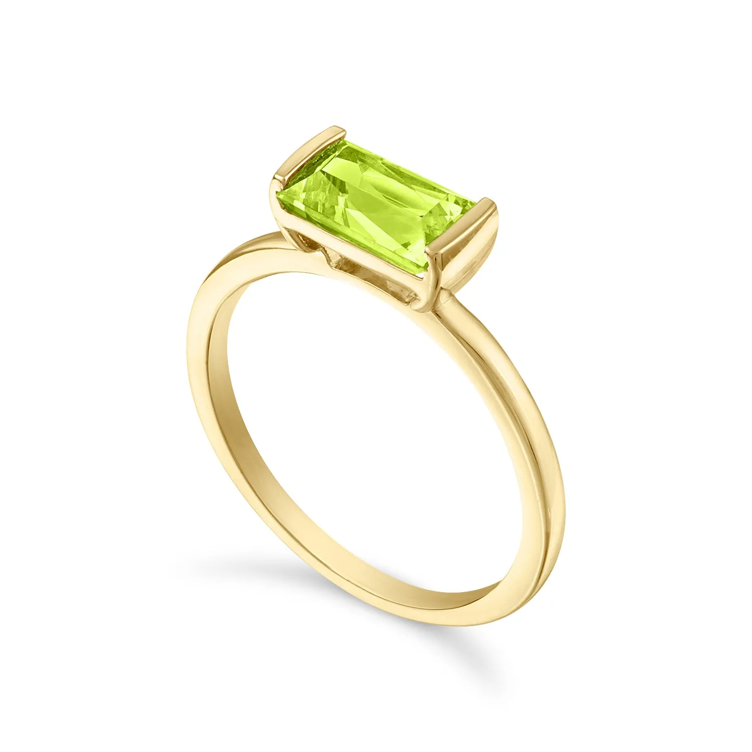 Peridot Bonbon Ring