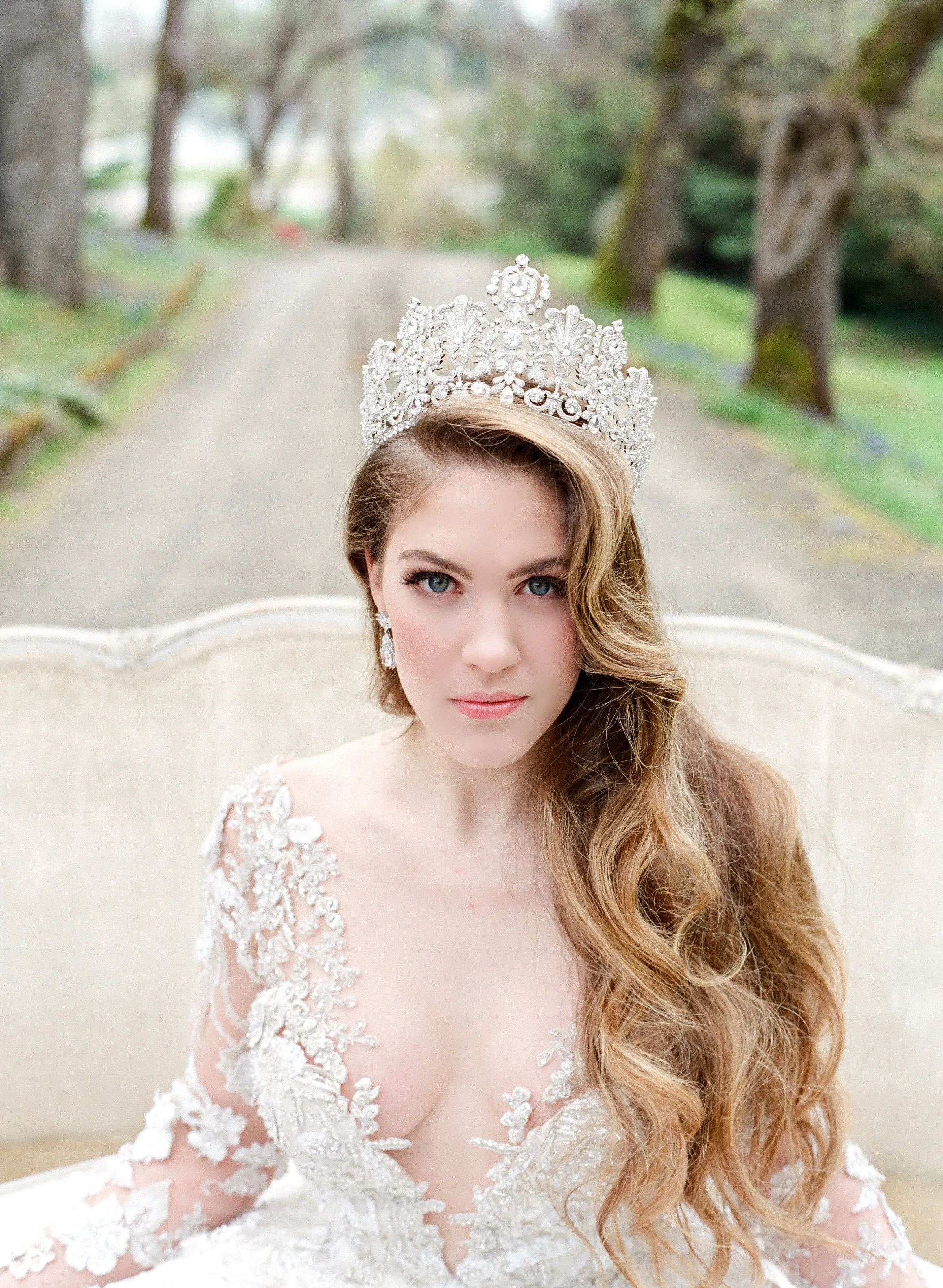 PERSEPHONE Royal Bridal Crown