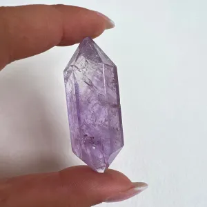 Polished Double Terminated Amethyst Point (#6MTT)