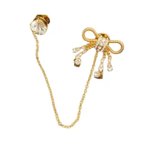 Pre Order:  Vintage Bow Tassel Brooch