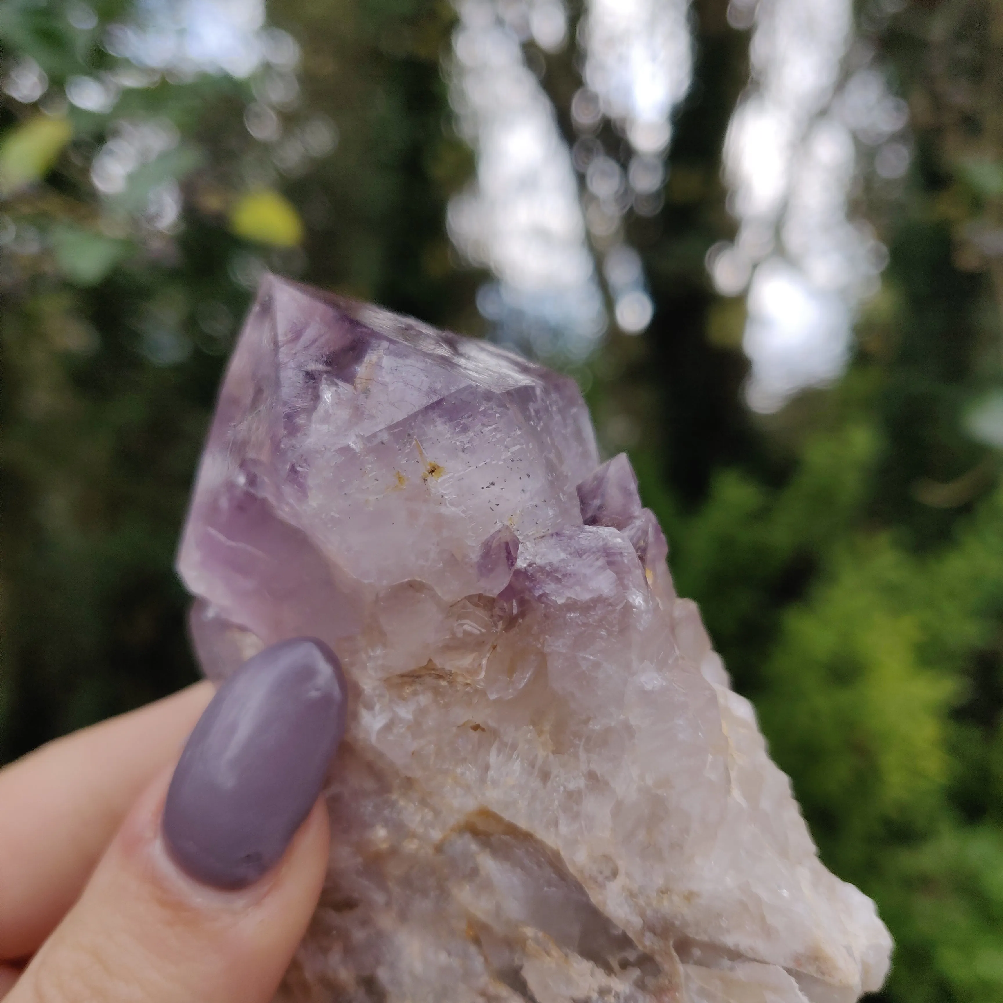 Raw Amethyst Point