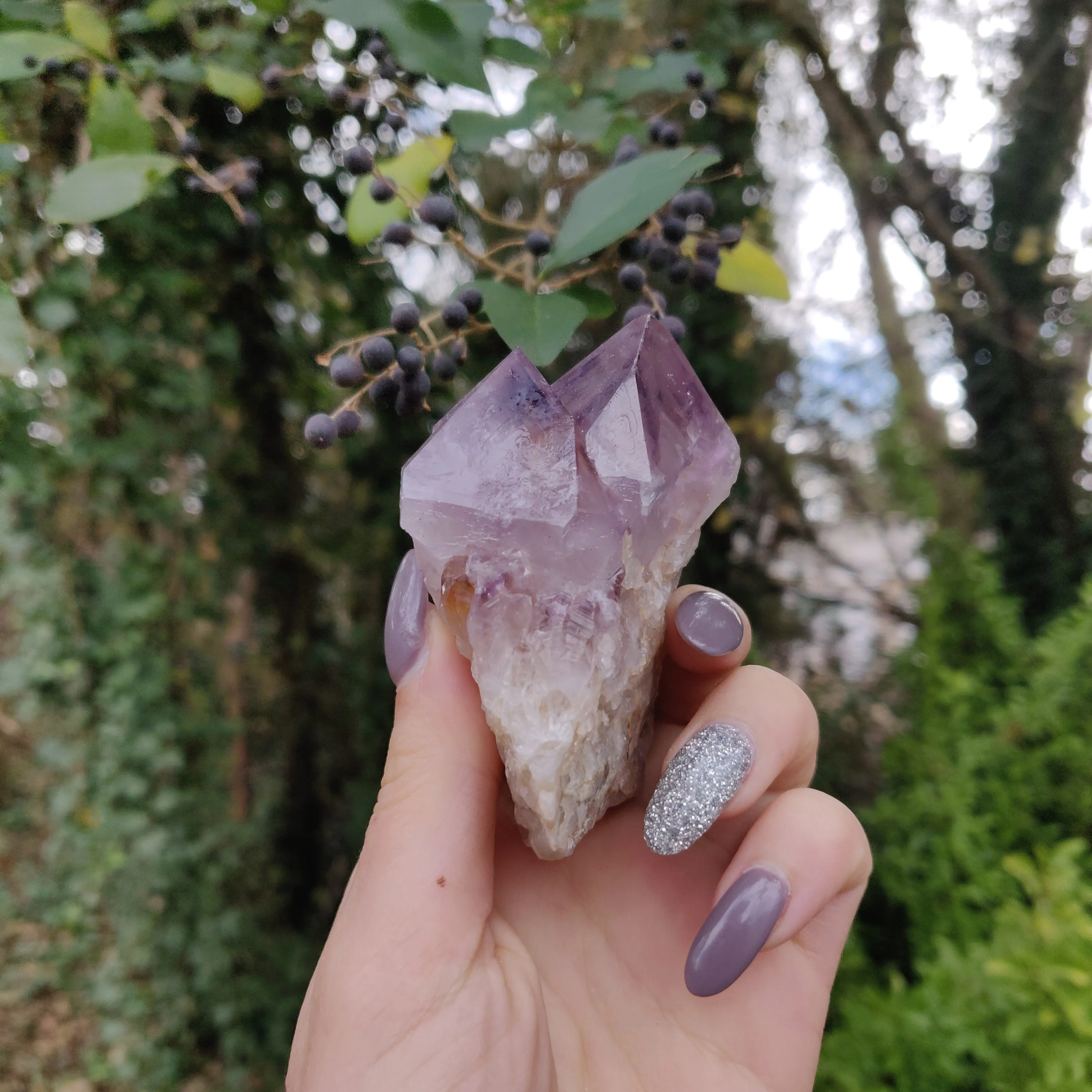 Raw Amethyst Point