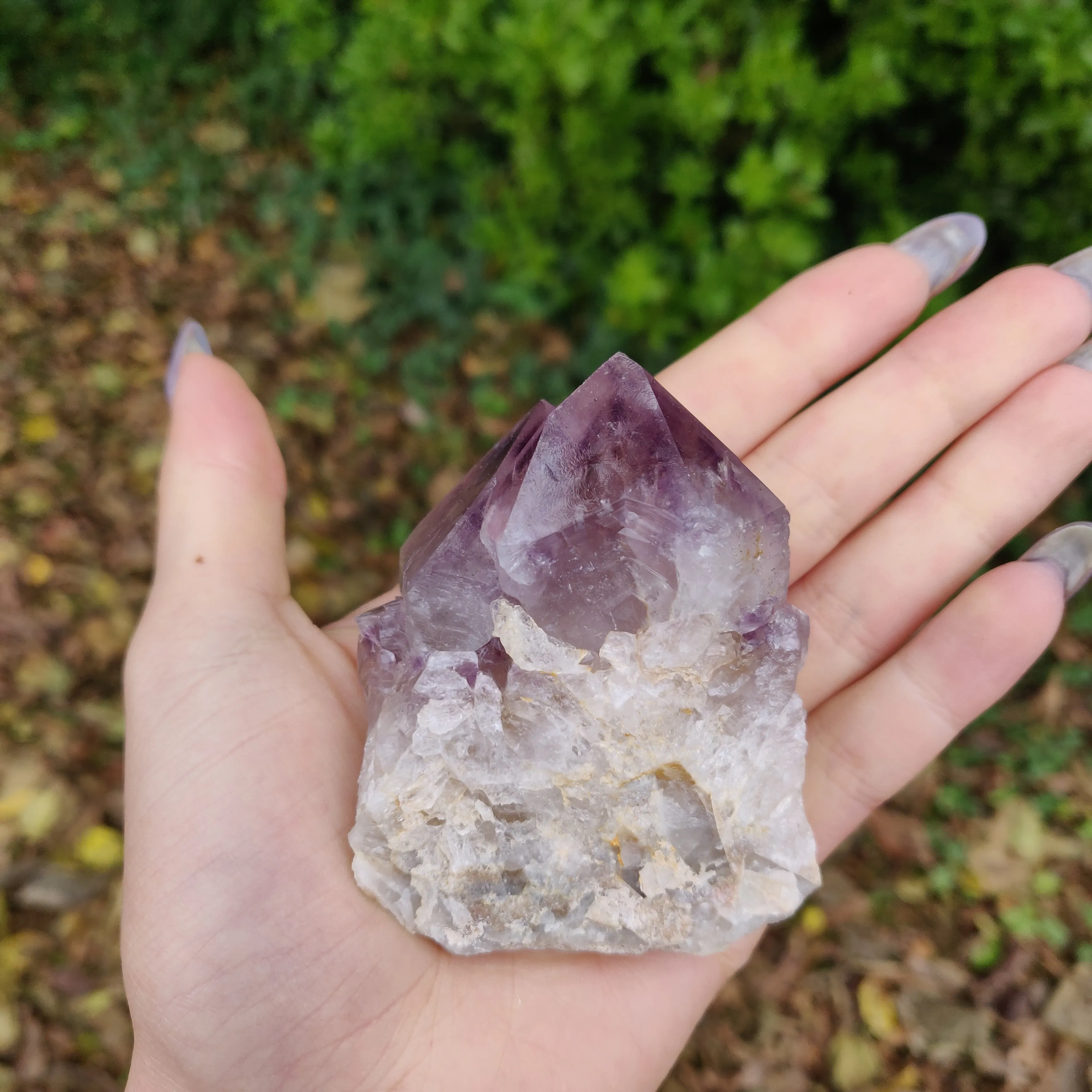 Raw Amethyst Point