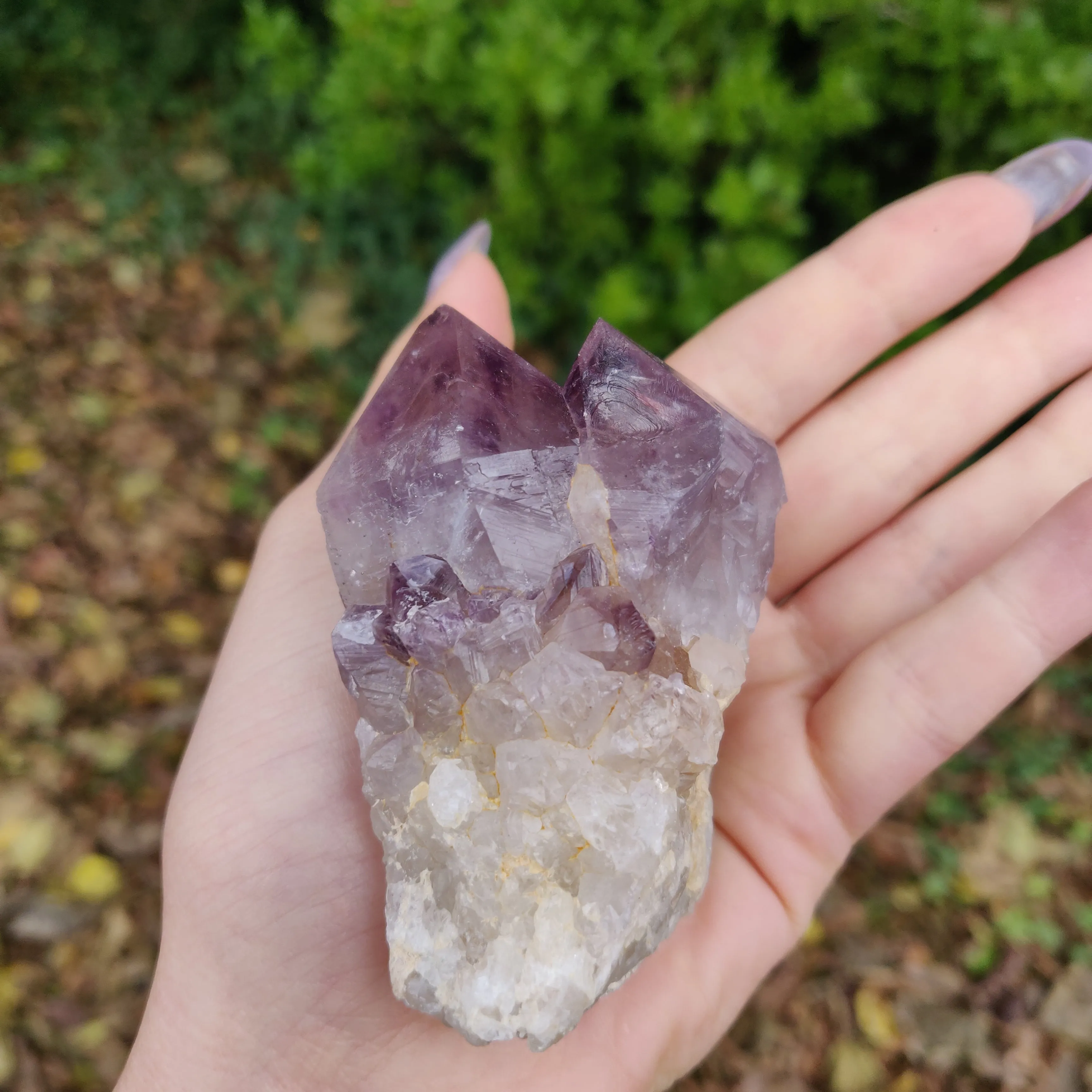 Raw Amethyst Point