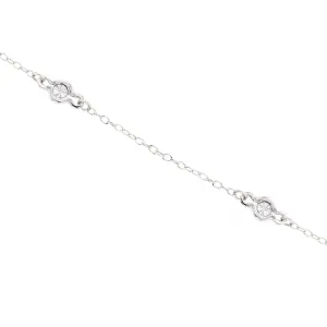 Silver Mirage Station Anklet