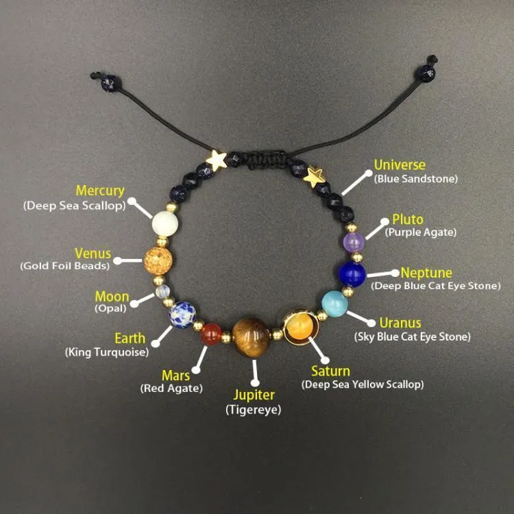 Solar System Space Bracelet